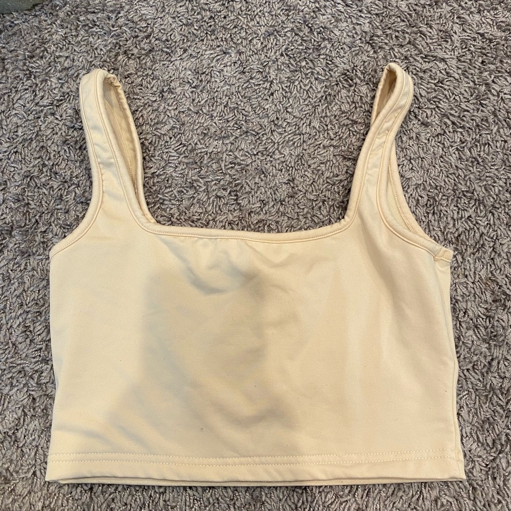 Cropped tank top